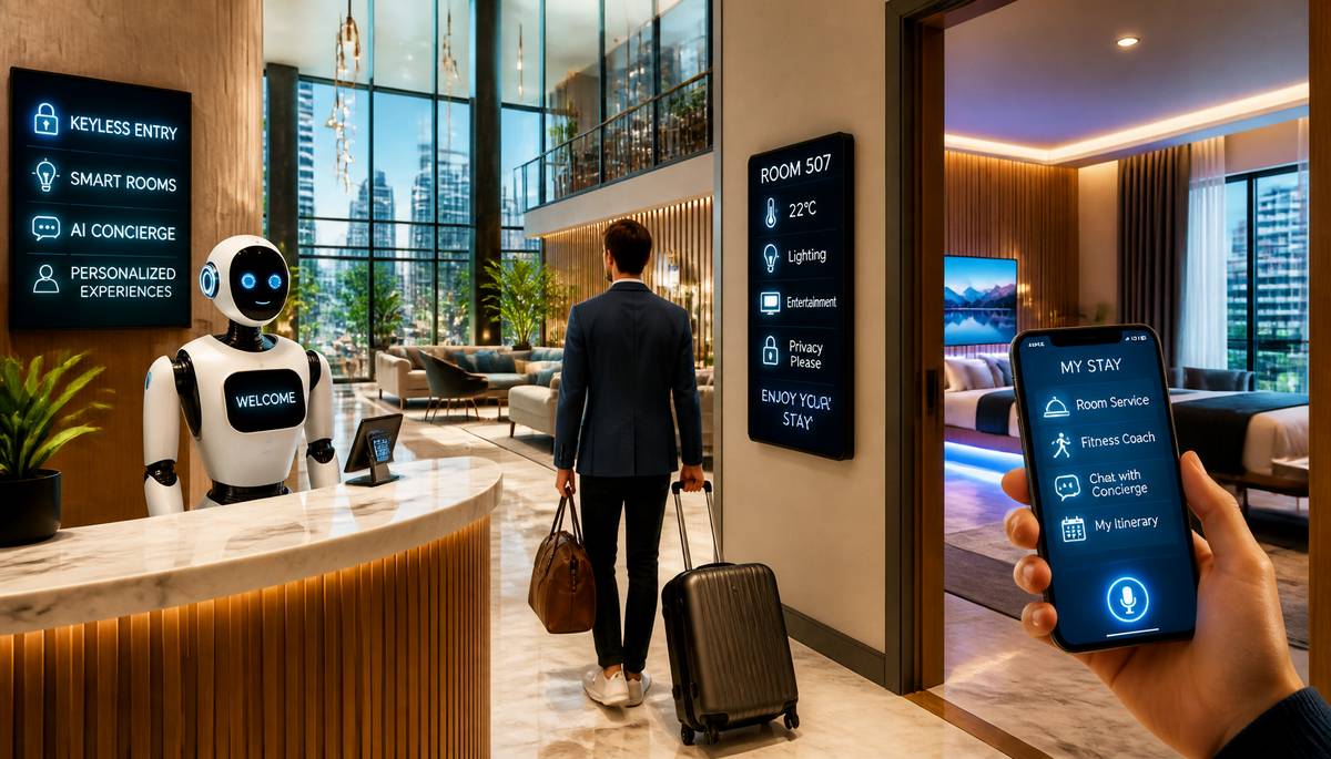 Hospitality Technology: Smart Hotels and AI-Powered Guest Services