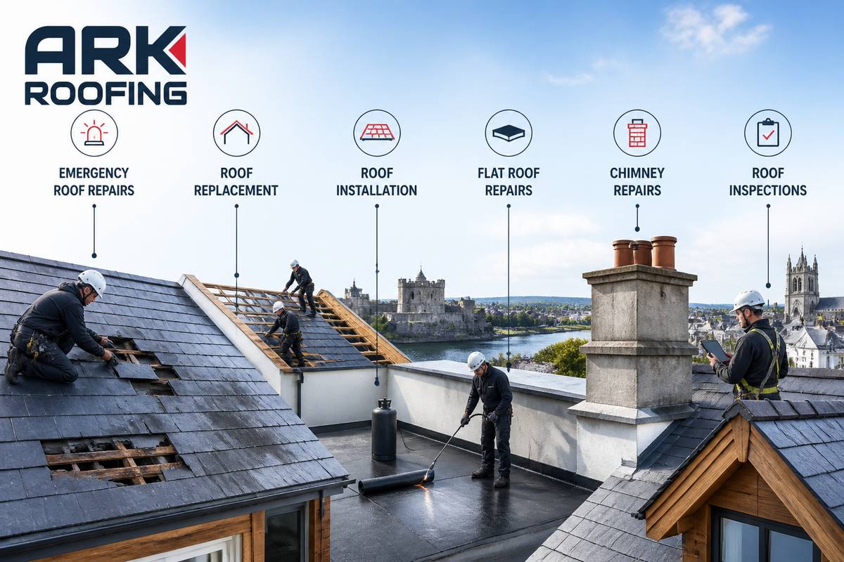 https://arkroofing.ie/ website
